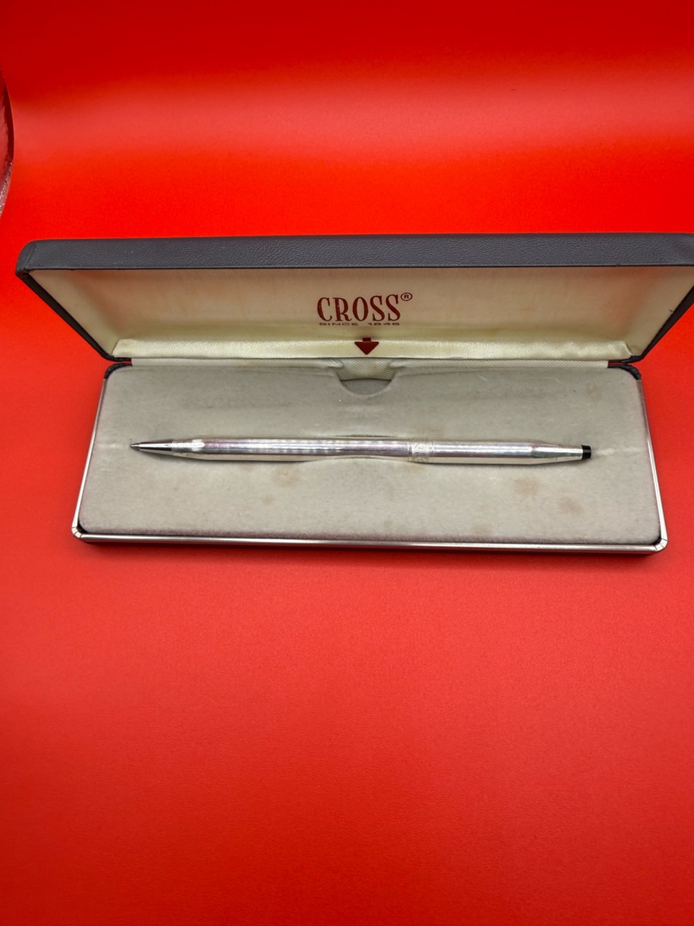CROSS Sterling Silver Ballpoint Pen in Presentation Case